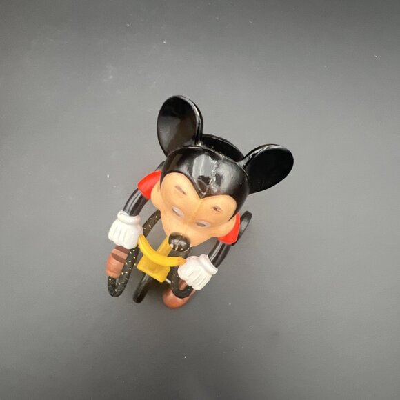 VTG Mickey Mouse on Tricycle that Pedals 1977 Walt Disney Productions Hong Kong - Picture 11 of 15